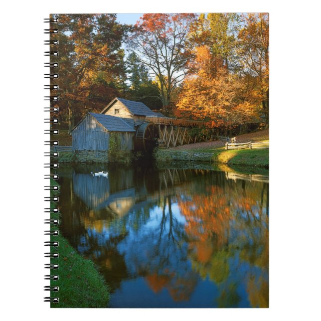 USA, Virginia, Blue Ridge Parkway, Mabry Mill Notebook (Front)