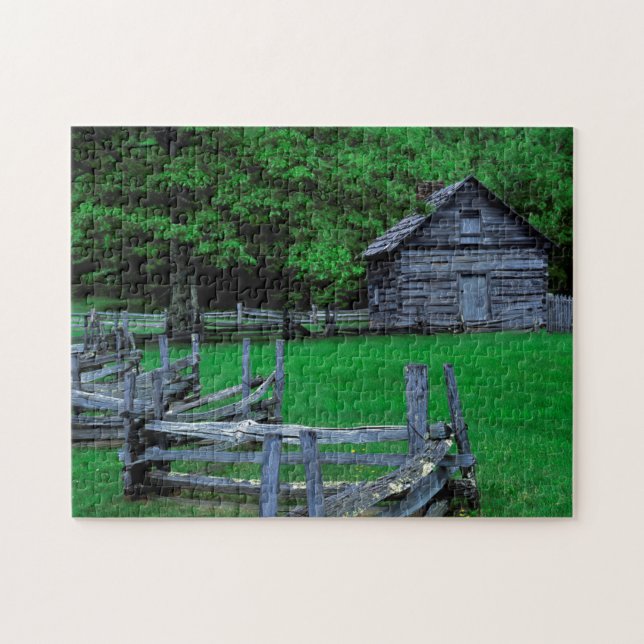 USA, Virginia, Blue Ridge Parkway, The Puckett Jigsaw Puzzle (Horizontal)