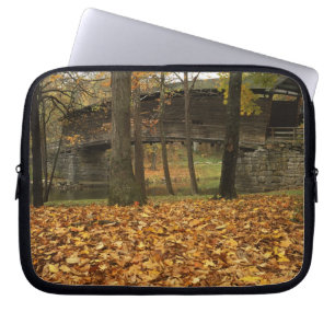 USA, Virginia, Covington, Humpback Covered Laptop Sleeve