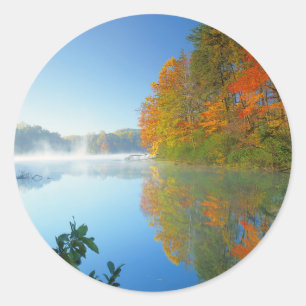 USA, Virginia, Fairy Stone State Park 2 Classic Round Sticker