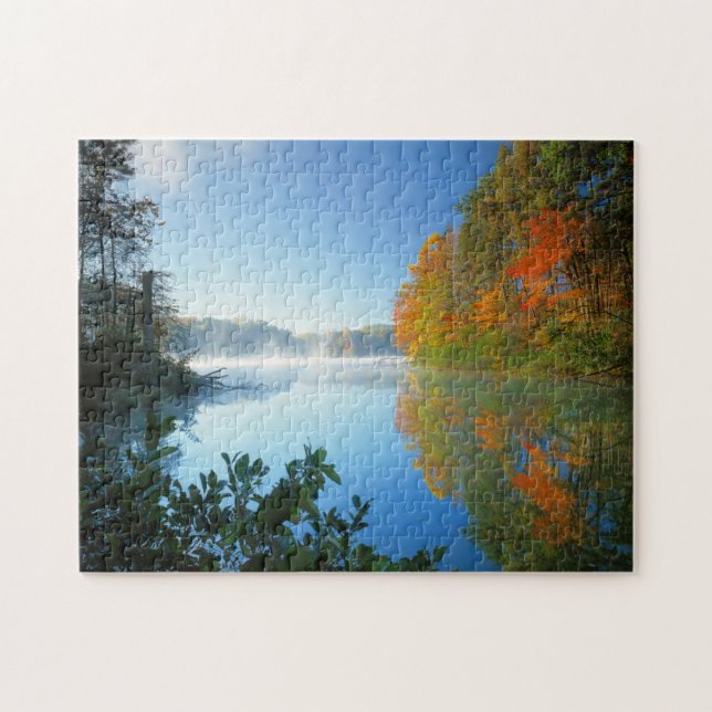 USA, Virginia, Fairy Stone State Park Jigsaw Puzzle (Horizontal)