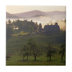 USA, Virginia, Giles County, Farm Ceramic Tile