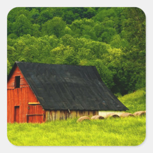 USA, Virginia, Shenandoah National Park, 2 Square Sticker