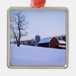 USA, Virginia, Shenandoah Valley, Barn Metal Ornament