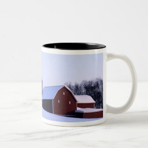 USA, Virginia, Shenandoah Valley, Barn Two-Tone Coffee Mug