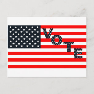 Usa Vote Postcard