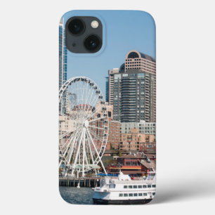 USA, Wa, Seattle. Argosy Harbour Cruise Boat iPhone 13 Case