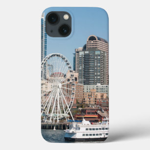 USA, Wa, Seattle. Argosy Harbour Cruise Boat iPhone 13 Case