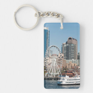 USA, Wa, Seattle. Argosy Harbour Cruise Boat Key Ring