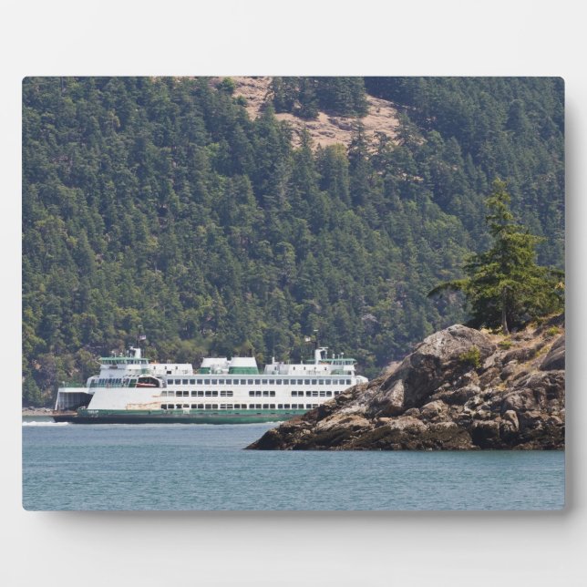 USA, WA. Washington State Ferries Plaque (Front)