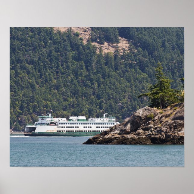 USA, WA. Washington State Ferries Poster (Front)