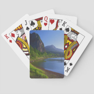 USA, Washington, Beacon Rock State Park, Beacon Playing Cards