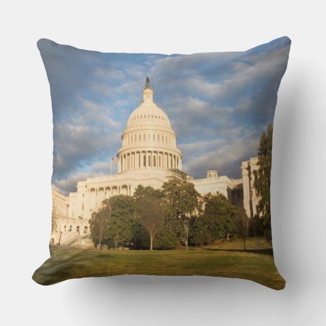 USA, Washington DC, Capitol building Cushion (Front)