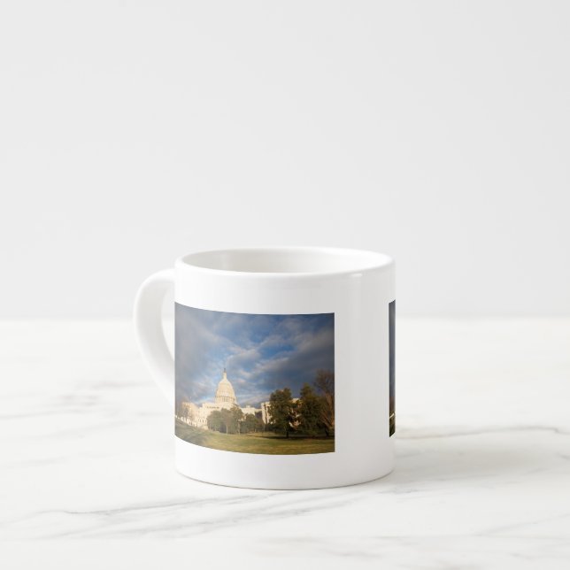 USA, Washington DC, Capitol building Espresso Cup (Front Left)