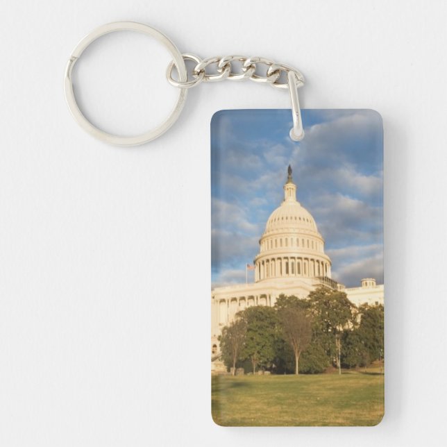 USA, Washington DC, Capitol building Key Ring (Front)