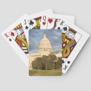 USA, Washington DC, Capitol building Playing Cards