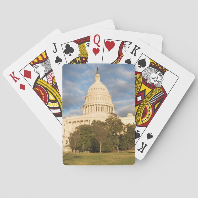 USA, Washington DC, Capitol building Playing Cards (Back)