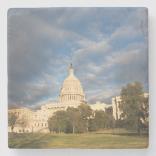 USA, Washington DC, Capitol building Stone Coaster
