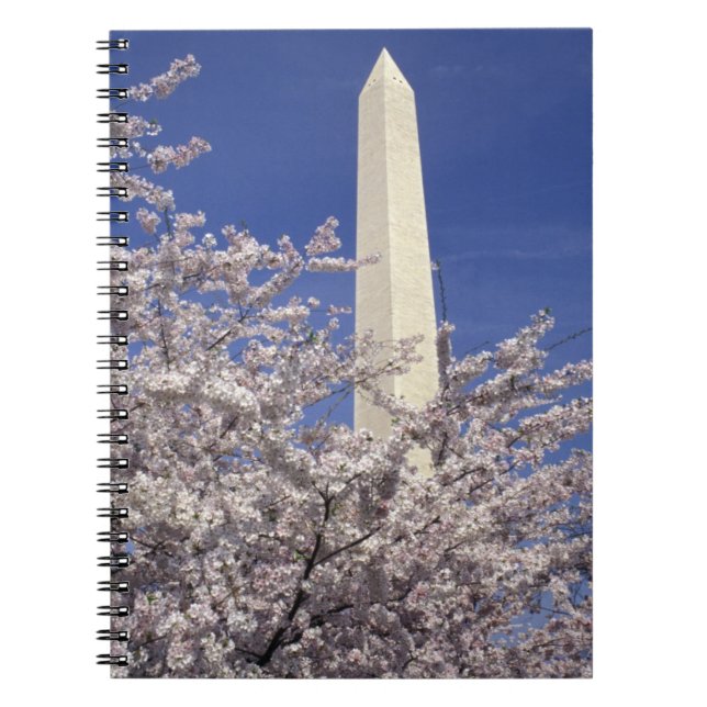 USA, Washington DC. Cherry Blossom Festival and Notebook (Front)