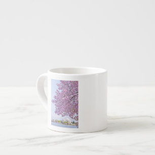USA, Washington DC, Cherry tree in bloom Espresso Cup