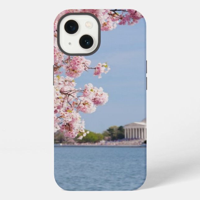 USA, Washington DC, Cherry tree iPhone Case (Back)