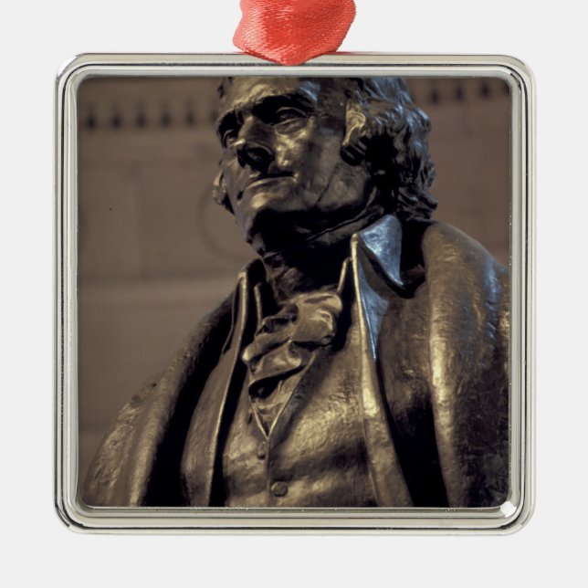 USA, Washington DC. Thomas Jefferson Memorial. Metal Tree Decoration (Front)