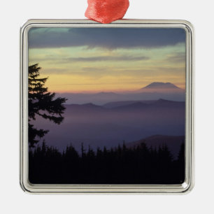 USA, Washington. Mount St. Helens seen through Metal Ornament