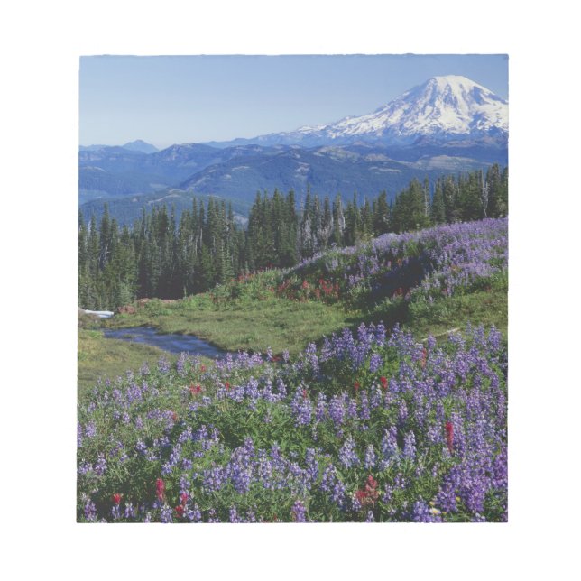 USA, Washington Mt. Adams Wilderness, Meadows Notepad (Front)