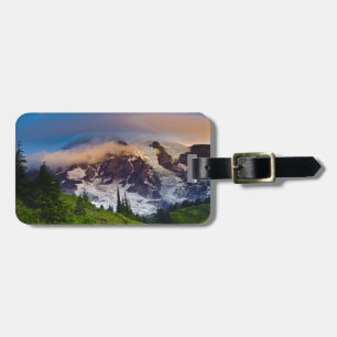 USA, Washington, Mt. Rainier. Morning sun Luggage Tag