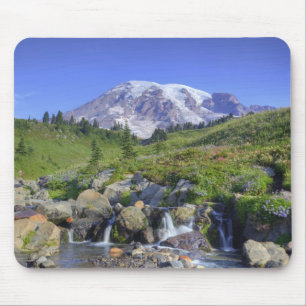 USA, Washington, Mt. Rainier NP, Mt. Rainier and 2 Mouse Pad