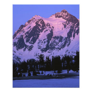 USA, Washington, Mt. Shuskan in North Cascades Photo Print