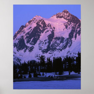 USA, Washington, Mt. Shuskan in North Cascades Poster