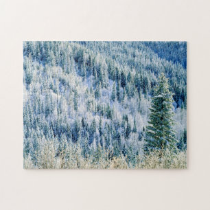 USA, Washington, Mt. Spokane State Park, Aspen 2 Jigsaw Puzzle