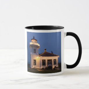 USA, Washington, Mukilteo. Mukilteo Lighthouse Mug