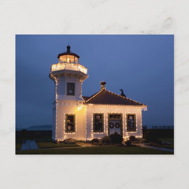 USA, Washington, Mukilteo. Mukilteo Lighthouse Postcard (Front)