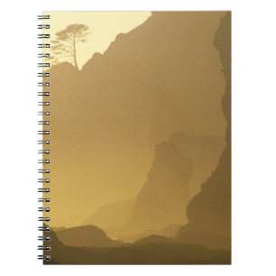 USA, Washington, Olympic Nat'l Park, Sunset, Notebook