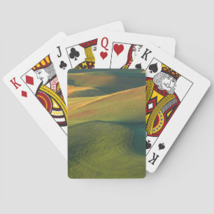 USA, Washington, Palouse, Whitman County Playing Cards