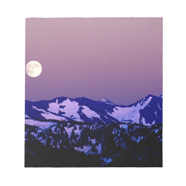 USA, Washington, Port Angeles, Olympic National Notepad (Front)