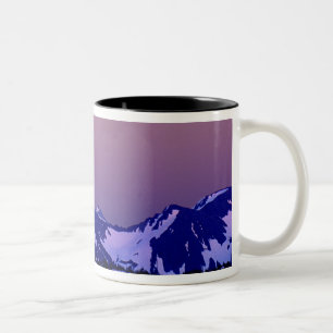 USA, Washington, Port Angeles, Olympic National Two-Tone Coffee Mug
