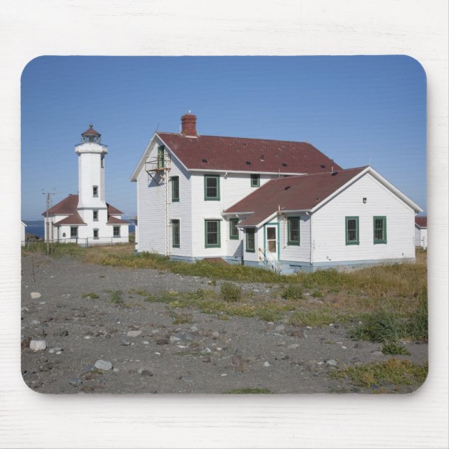 USA, Washington, Port Townsend, Point Wilson Mouse Pad (Front)
