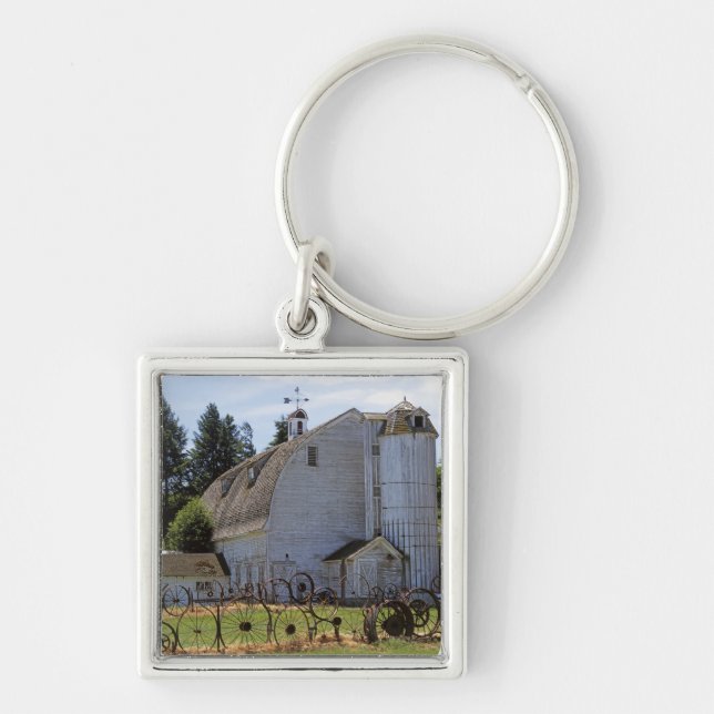 USA, Washington, Pullman, Barn Key Ring (Front)