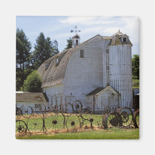 USA, Washington, Pullman, Barn Magnet