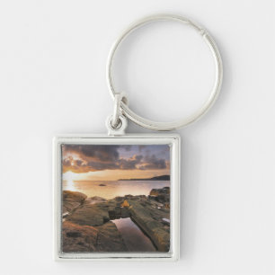 USA, Washington, San Juan Islands. A dramatic 2 Key Ring