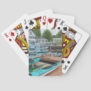 USA, Washington, San Juan Islands Playing Cards