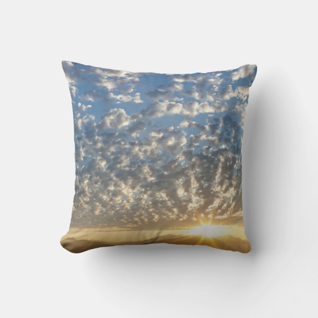 USA, Washington, Seabeck. Sunset Cushion (Front)