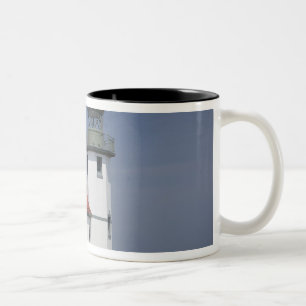 USA, Washington, Seattle, Alki Point Lighthouse, 2 Two-Tone Coffee Mug
