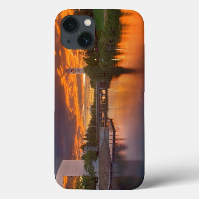 USA, Washington, Spokane, Riverfront Park Case-Mate iPhone Case (Back)