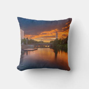 USA, Washington, Spokane, Riverfront Park Cushion