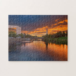 USA, Washington, Spokane, Riverfront Park Jigsaw Puzzle