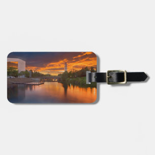 USA, Washington, Spokane, Riverfront Park Luggage Tag